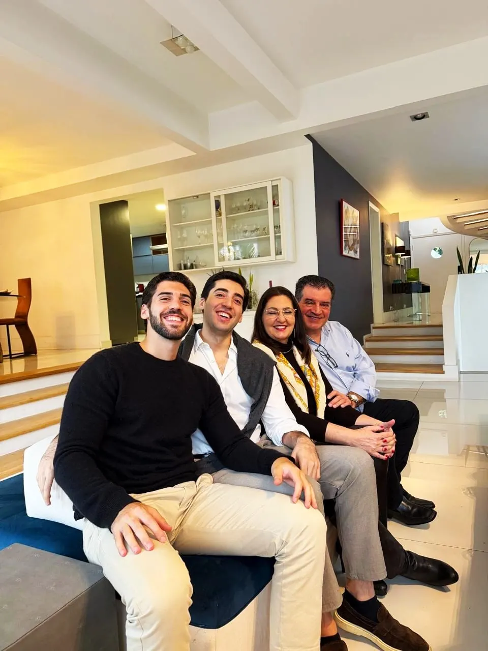 Eduardo Salém com a família